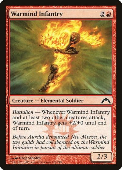 Warmind Infantry Gatecrash Magic card
