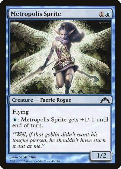 Metropolis Sprite Gatecrash Magic card
