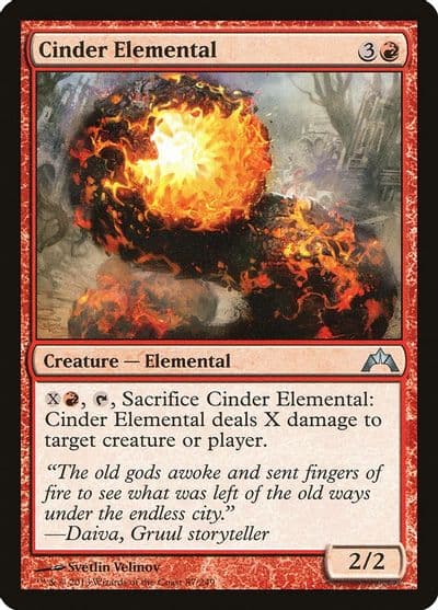 Cinder Elemental Gatecrash Magic card