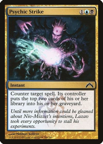 Psychic Strike Gatecrash Magic card