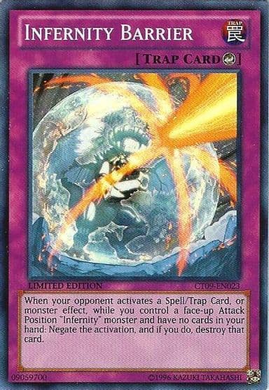 Infernity Barrier 2012 Collectors Tin Yu-Gi-Oh! card