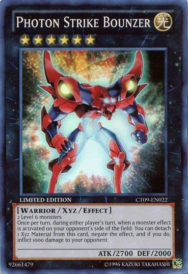 Photon Strike Bounzer 2012 Collectors Tin Yu-Gi-Oh! card