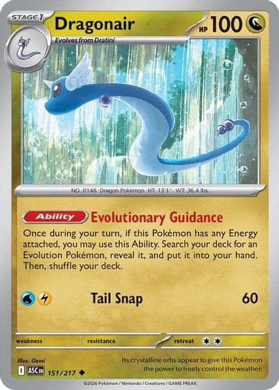 Dragonair ME: Ascended Heroes Pokemon card
