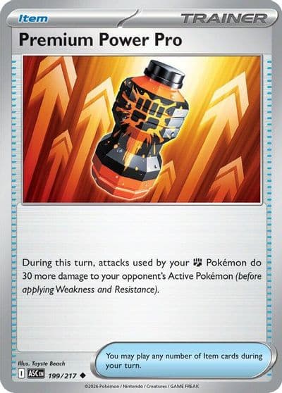 Premium Power Pro ME: Ascended Heroes Pokemon card