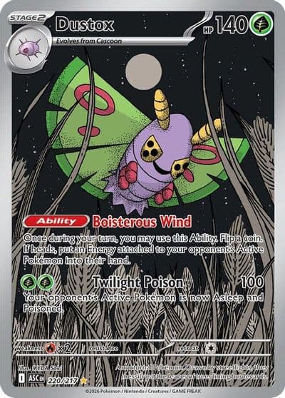 Dustox ME: Ascended Heroes Pokemon card
