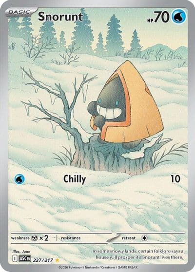 Snorunt ME: Ascended Heroes Pokemon card