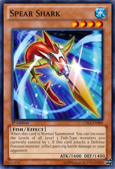 Spear Shark Cosmo Blazer Yu-Gi-Oh! card