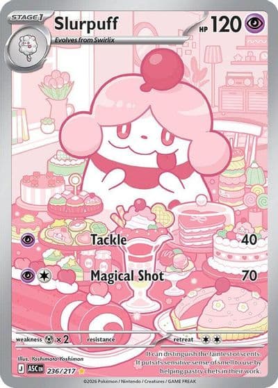 Slurpuff ME: Ascended Heroes Pokemon card