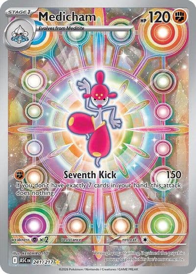 Medicham ME: Ascended Heroes Pokemon card