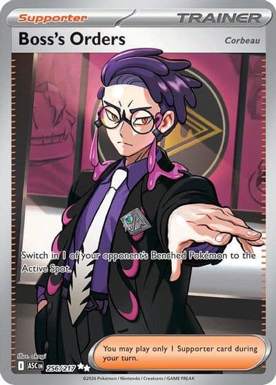 Boss's Orders [Corbeau] ME: Ascended Heroes Pokemon card