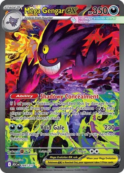 Mega Gengar ex ME: Ascended Heroes Pokemon card