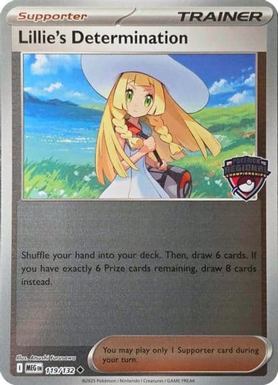 Lillie's Determination (Regional Championships) League & Championship Cards Pokemon card