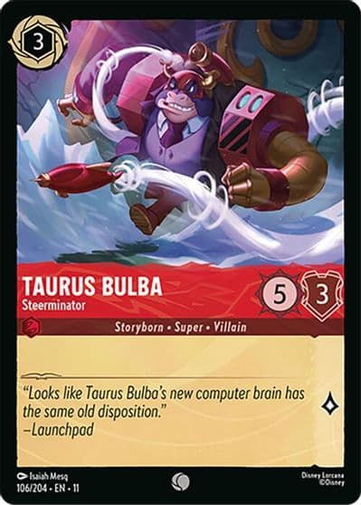 Taurus Bulba Steerminator Winterspell Lorcana card
