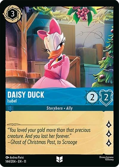Daisy Duck Isabel Winterspell Lorcana card