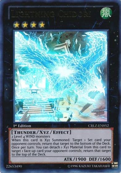 Lightning Chidori Cosmo Blazer Yu-Gi-Oh! card