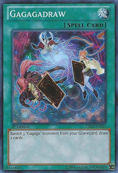 Gagagadraw Cosmo Blazer Yu-Gi-Oh! card