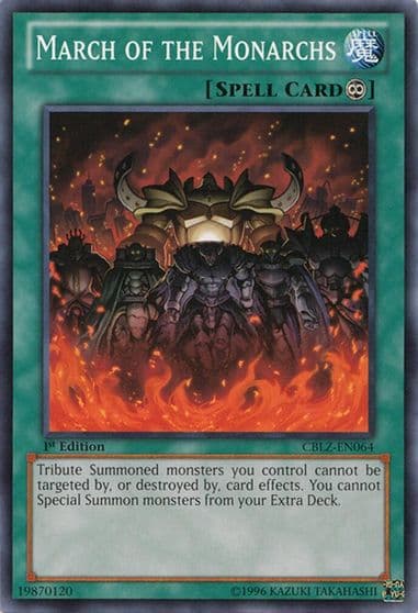 March of the Monarchs Cosmo Blazer Yu-Gi-Oh! card