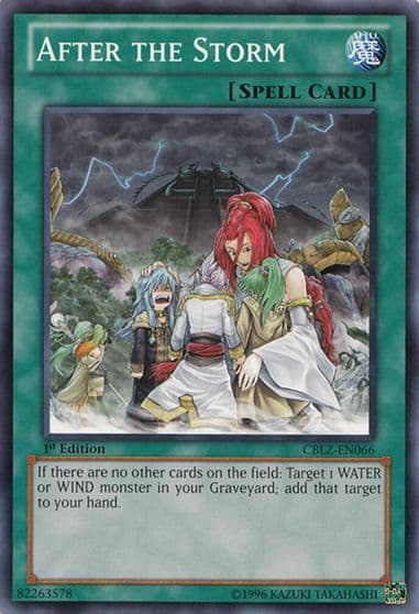 After the Storm Cosmo Blazer Yu-Gi-Oh! card