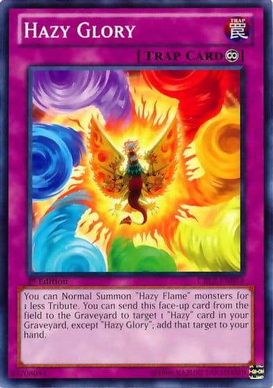 Hazy Glory Cosmo Blazer Yu-Gi-Oh! card