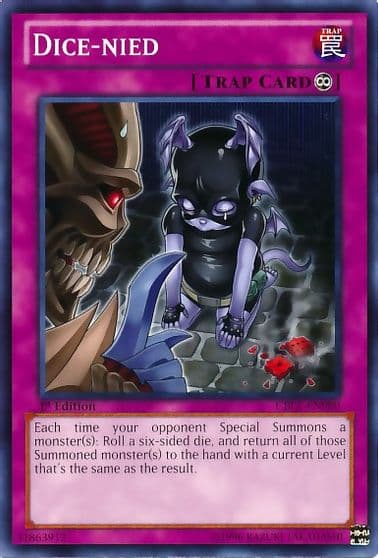 Dice Nied Cosmo Blazer Yu-Gi-Oh! card
