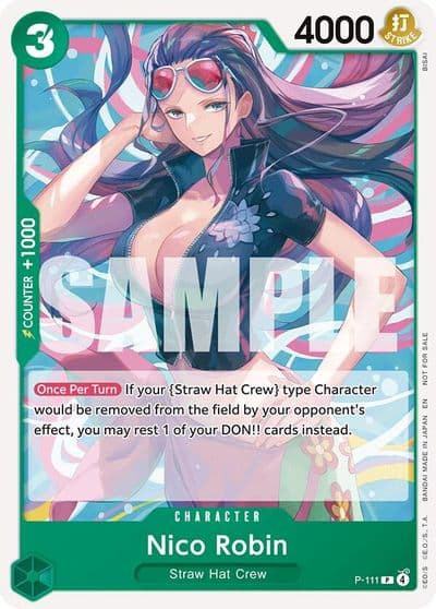 Nico Robin Heroines Battle Pack One Piece Promotion Cards One Piece card