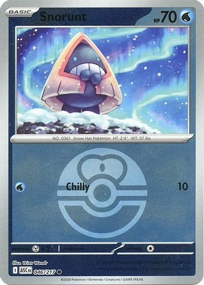 Snorunt (Love Ball) ME: Ascended Heroes Pokemon card