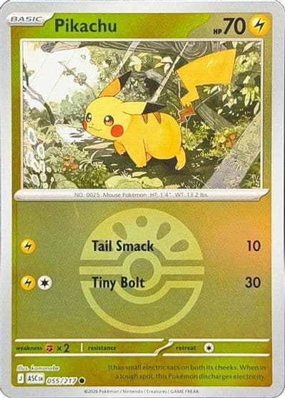 Pikachu (Friend Ball) ME: Ascended Heroes Pokemon card