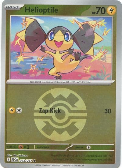 Helioptile (Quick Ball) ME: Ascended Heroes Pokemon card