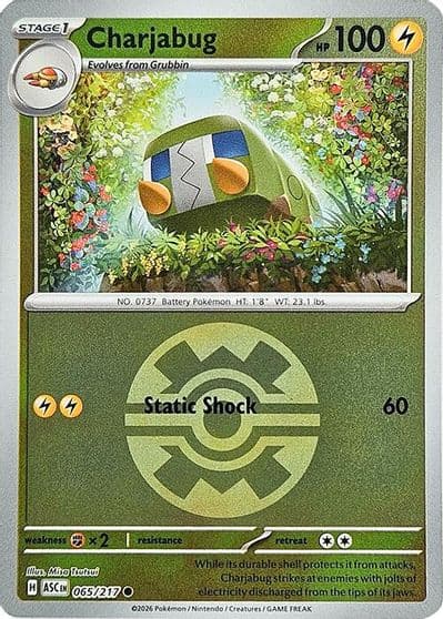 Charjabug (Quick Ball) ME: Ascended Heroes Pokemon card