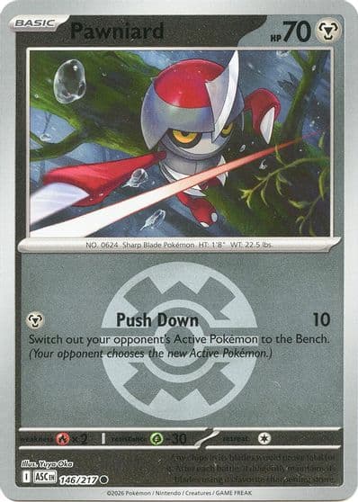 Pawniard (Quick Ball) ME: Ascended Heroes Pokemon card