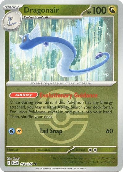Dragonair (Love Ball) ME: Ascended Heroes Pokemon card