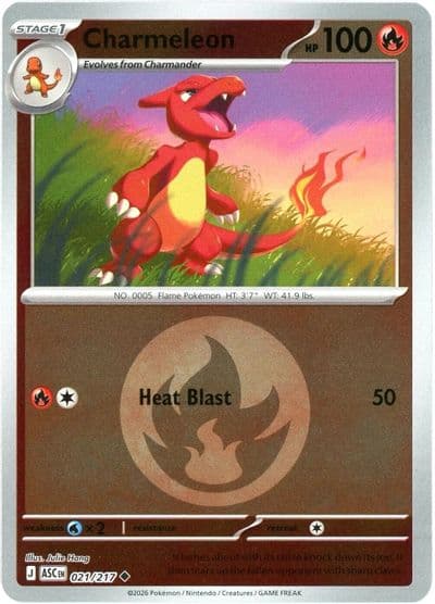 Charmeleon (Energy Symbol Pattern) ME: Ascended Heroes Pokemon card