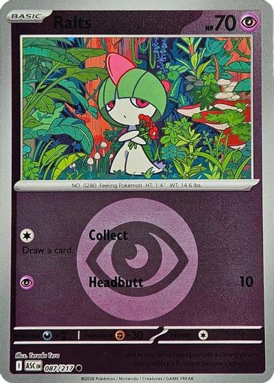 Ralts (Energy Symbol Pattern) ME: Ascended Heroes Pokemon card