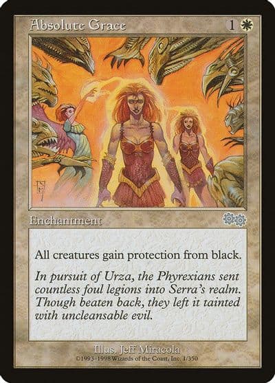 Absolute Grace Urza's Saga Magic card