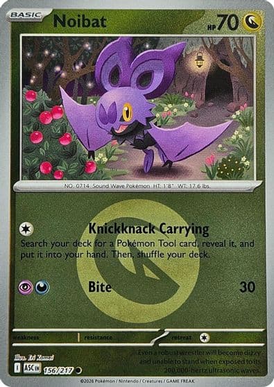 Noibat (Energy Symbol Pattern) ME: Ascended Heroes Pokemon card