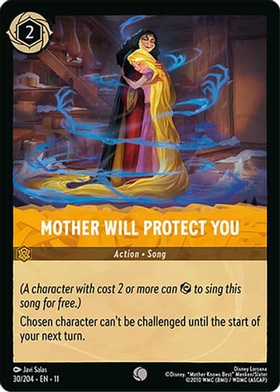 Mother Will Protect You Winterspell Lorcana card
