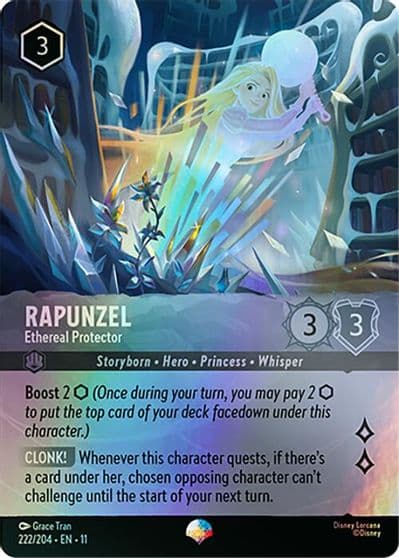 Rapunzel Ethereal Protector Epic Winterspell Lorcana card