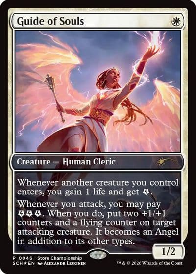 Guide of Souls Game Day & Store Championship Promos Magic card