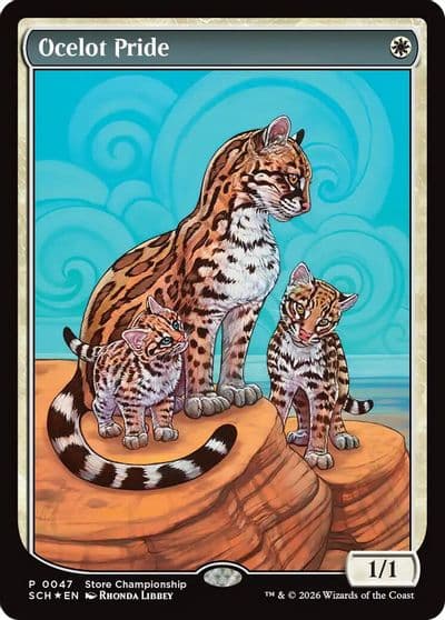 Ocelot Pride Game Day & Store Championship Promos Magic card
