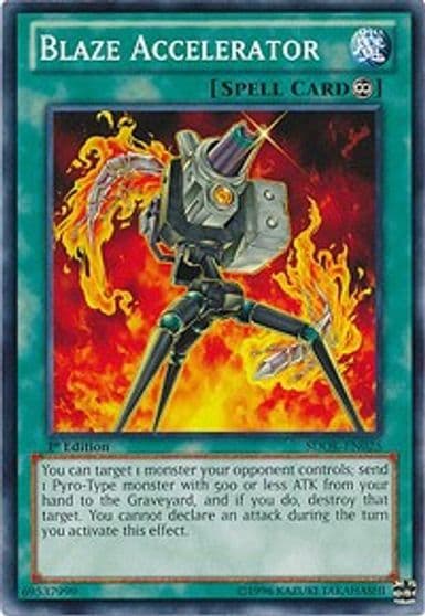 Blaze Accelerator Structure Deck: Onslaught of the Fire Kings Yu-Gi-Oh! card