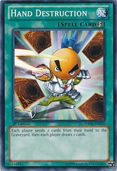 Hand Destruction Structure Deck: Onslaught of the Fire Kings Yu-Gi-Oh! card