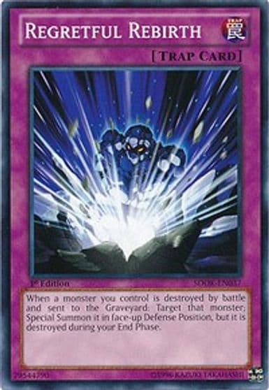 Regretful Rebirth Structure Deck: Onslaught of the Fire Kings Yu-Gi-Oh! card