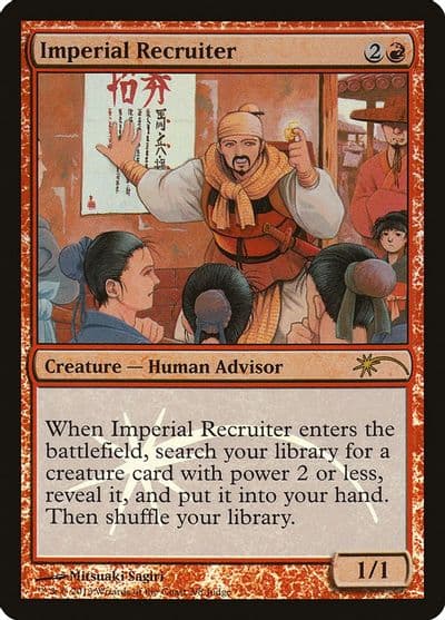 Imperial Recruiter Judge Promos Magic card