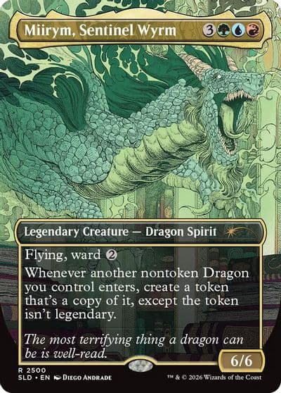Miirym Sentinel Wyrm Secret Lair Drop Series Magic card