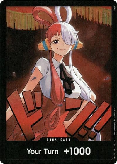 DON Card Uta Extra Booster: One Piece Heroines Edition One Piece card