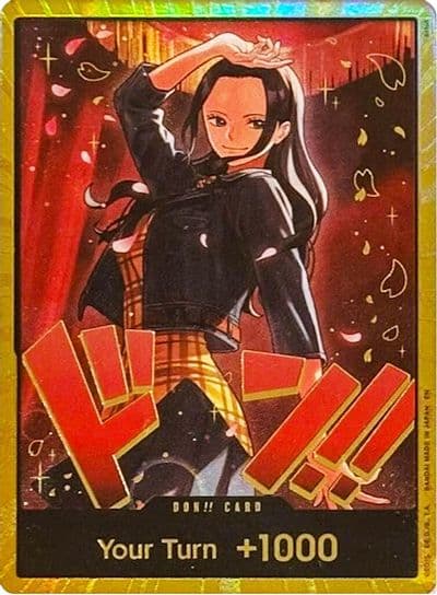 DON Card Nico Robin Gold Extra Booster: One Piece Heroines Edition One Piece card