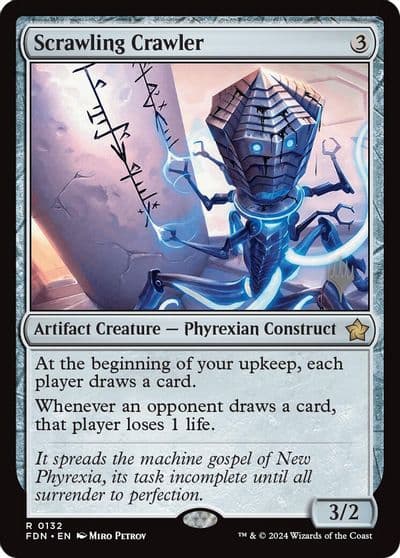Scrawling Crawler Promo Pack: Lorwyn Eclipsed Magic card