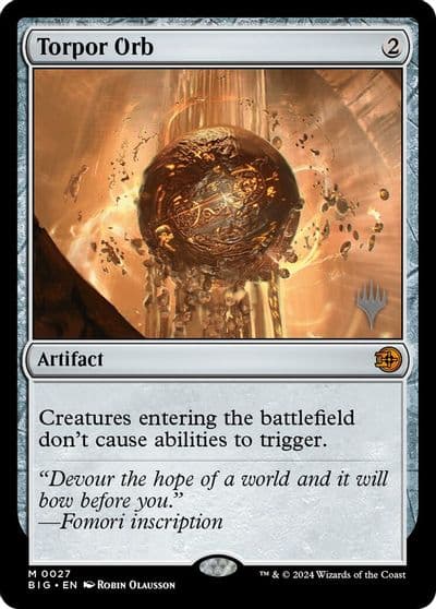 Torpor Orb Promo Pack: Lorwyn Eclipsed Magic card