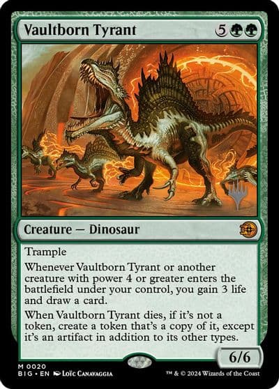 Vaultborn Tyrant Promo Pack: Lorwyn Eclipsed Magic card