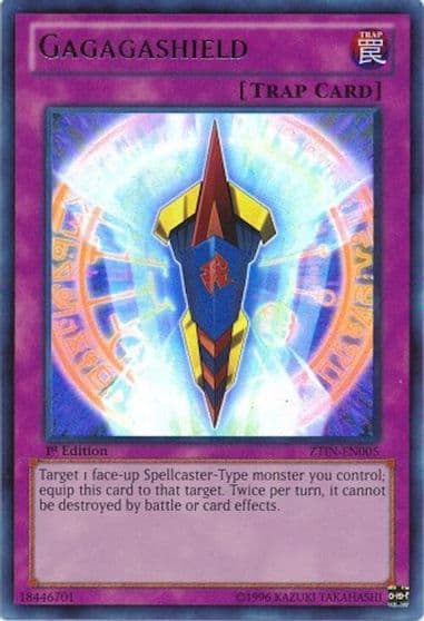 Gagagashield 2013 Zexal Collection Tin Yu-Gi-Oh! card